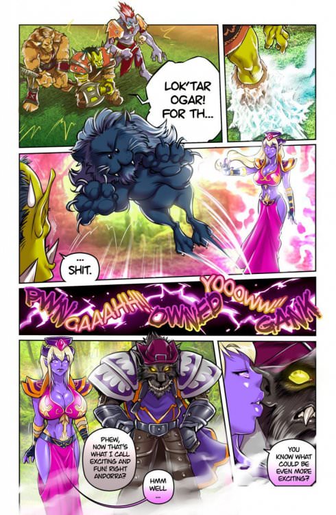 [AnimeComics] Make Love, Not Warcraft - Melkor Mancin En