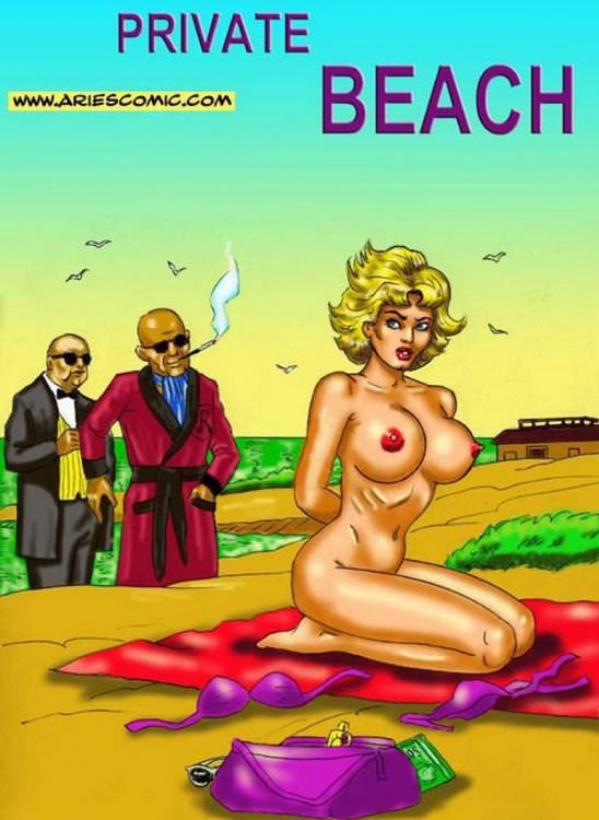 [AnimeComics] Private Beach by Aries (En, BDSM comics free)