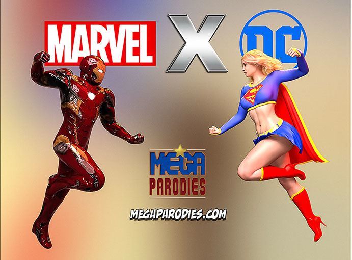 [Javcomics] MegaParodies – Marvel X DC – Full