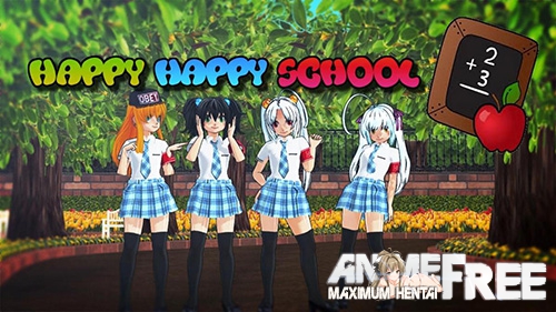 [Hipcomics] Happy Happy School [Cookie Fun Channel O( ' w ' )y] [Uncen, Ep.1-3, HD-720p, ENG] 3D XXX Hentai