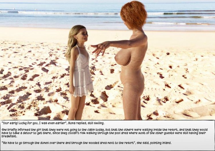 [3Dart] Jenny on the Hedonistic Beach 2 Hot Comic En