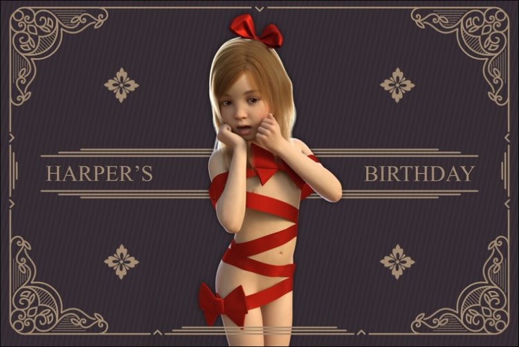 [AIcomics] Harpers Birthday Chapter 1 - hot animated xxx comic