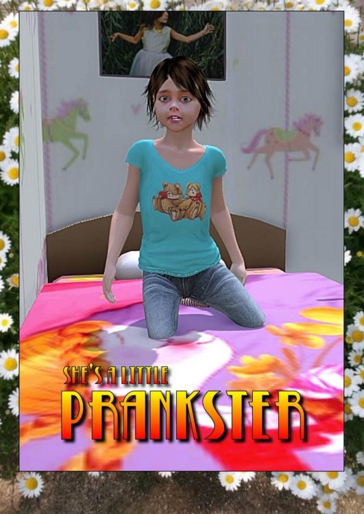 [3Dart] Kiakiakia - Skinny Prankster Ella En comic